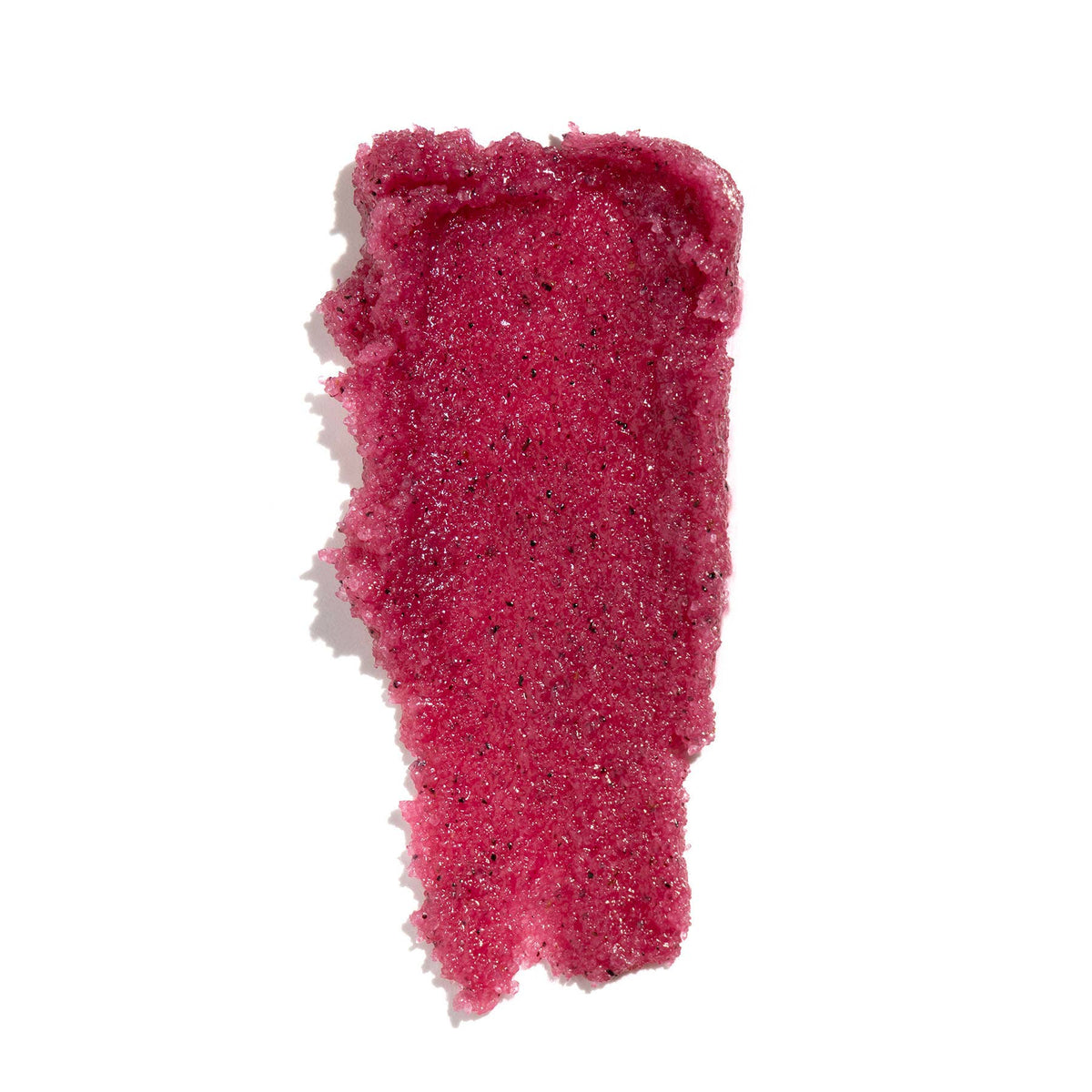 Hibiscus body polish on a white background