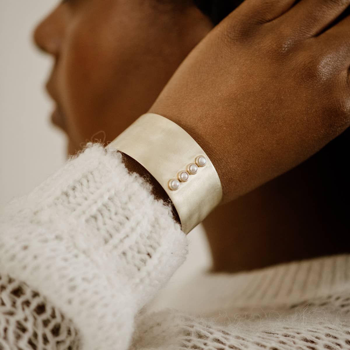 Absaroka Cuff // Pearl