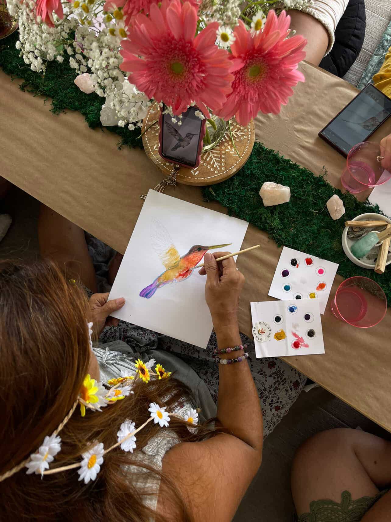 Gentle Transitions Meditative Art Kit with Gouache