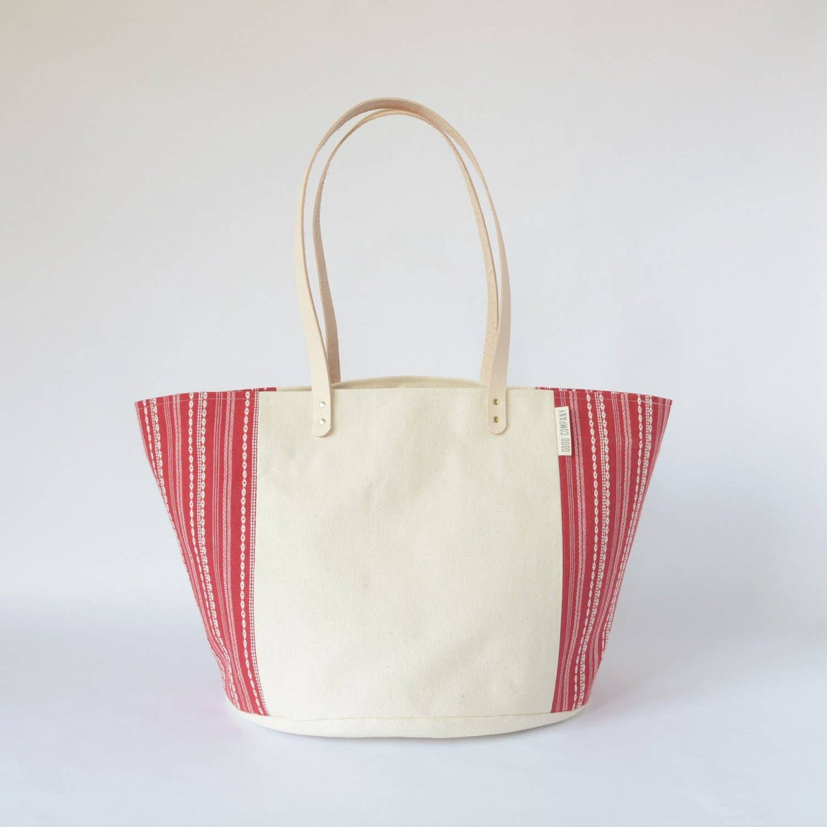 Natural Canvas Bucket Tote - Luxury Gift