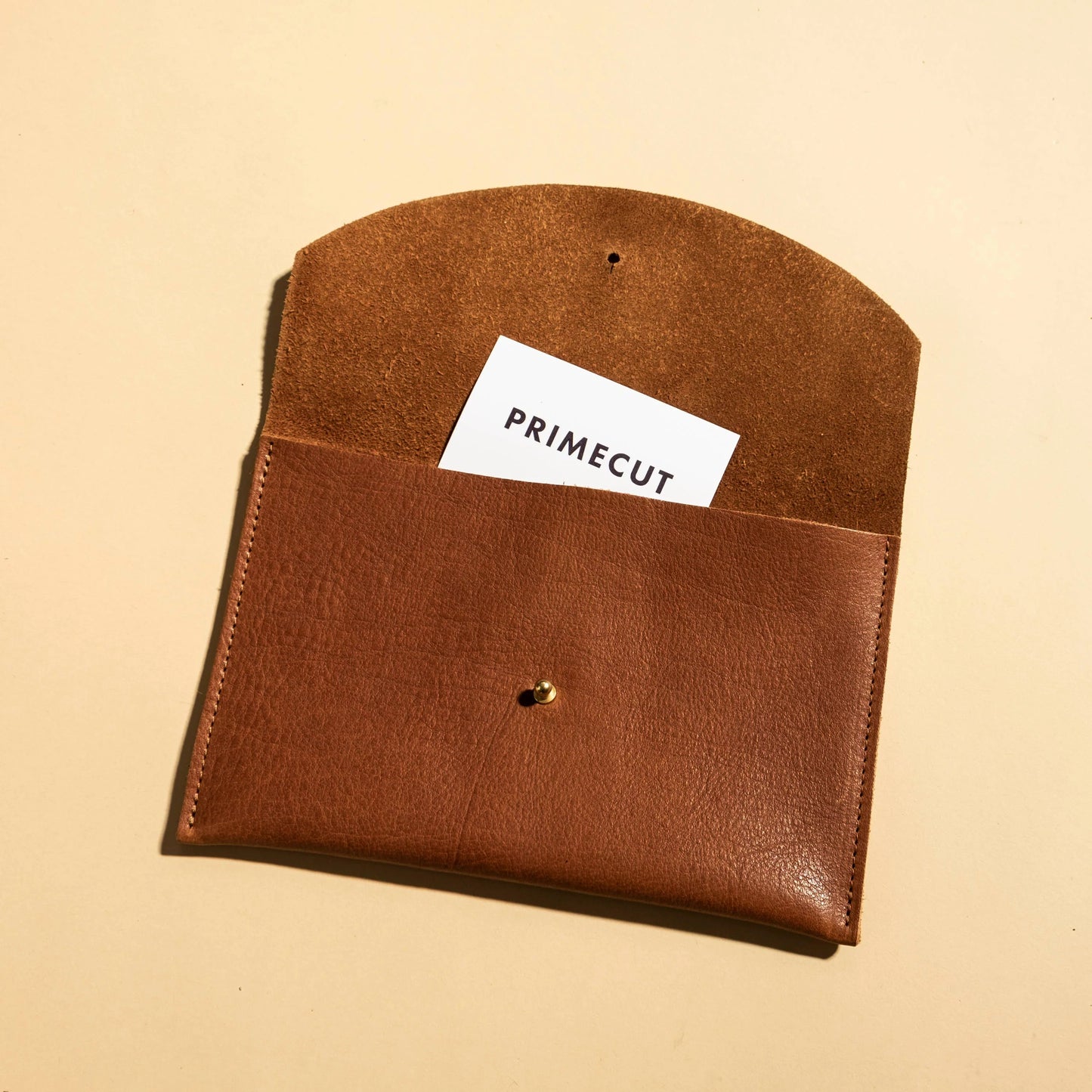 Leather Envelope Clutch - Assorted Colors
