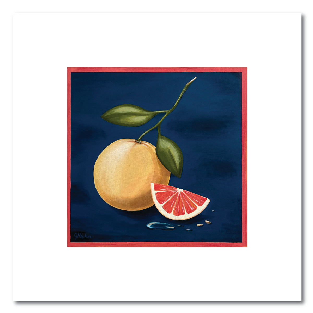 The Pink One Art Print by Jennie Richau