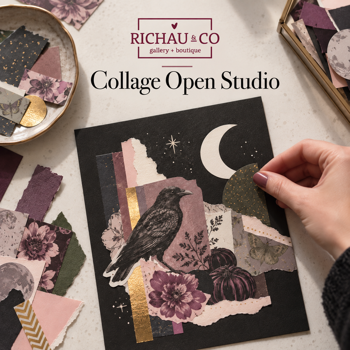 Collage Open Studio - October 11