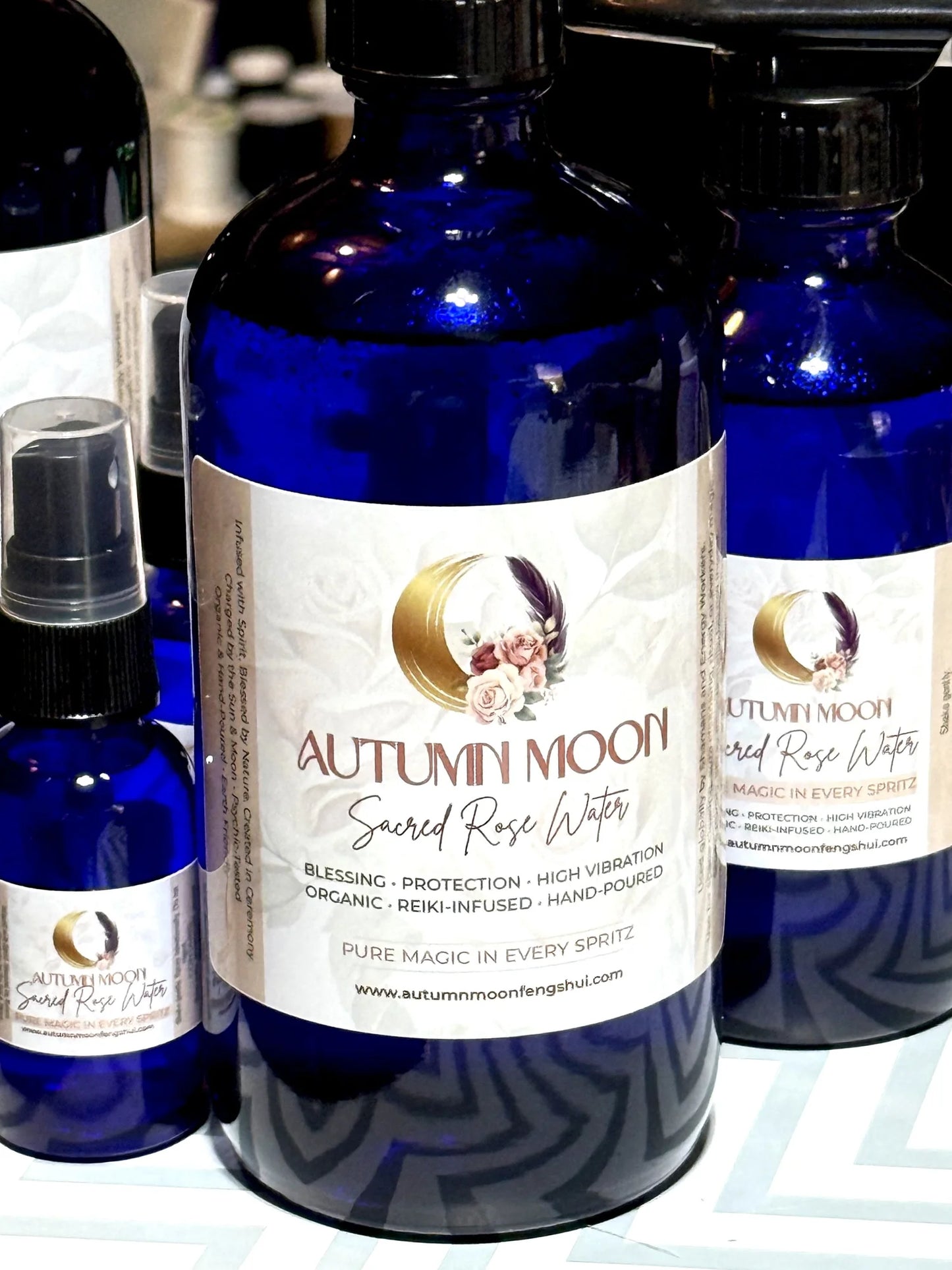 High-Vibration, Sacred Rose Water, 4oz