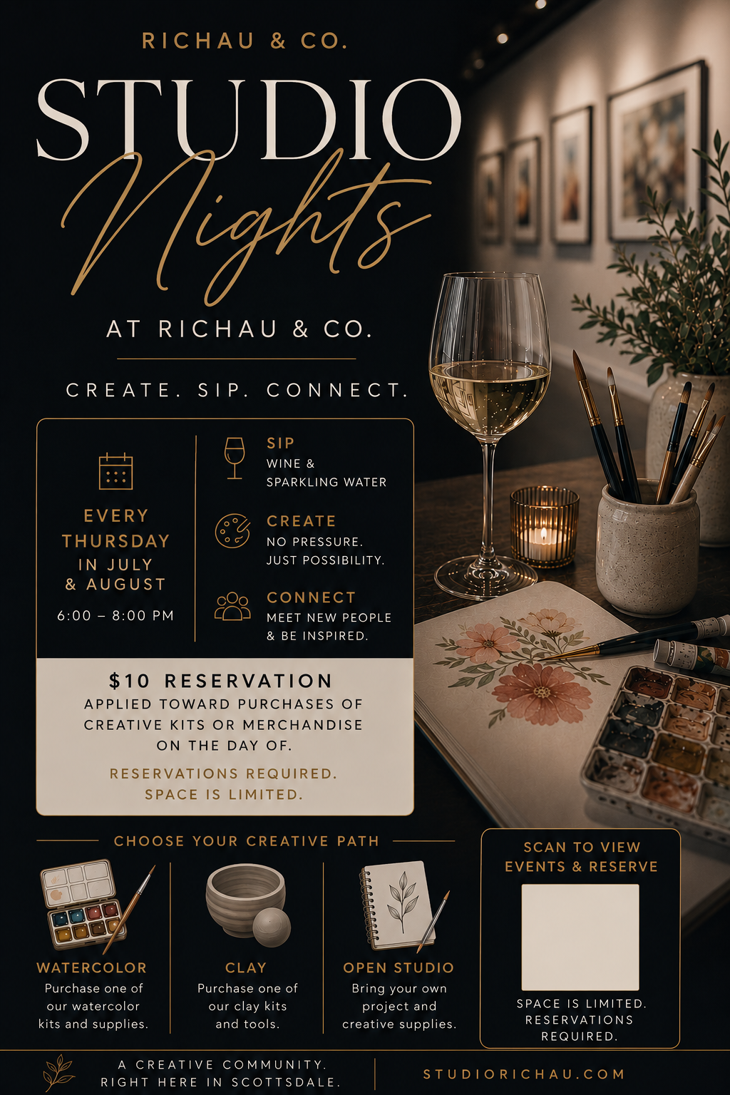 Studio Nights - Thursday July 02, 2026 Reservation