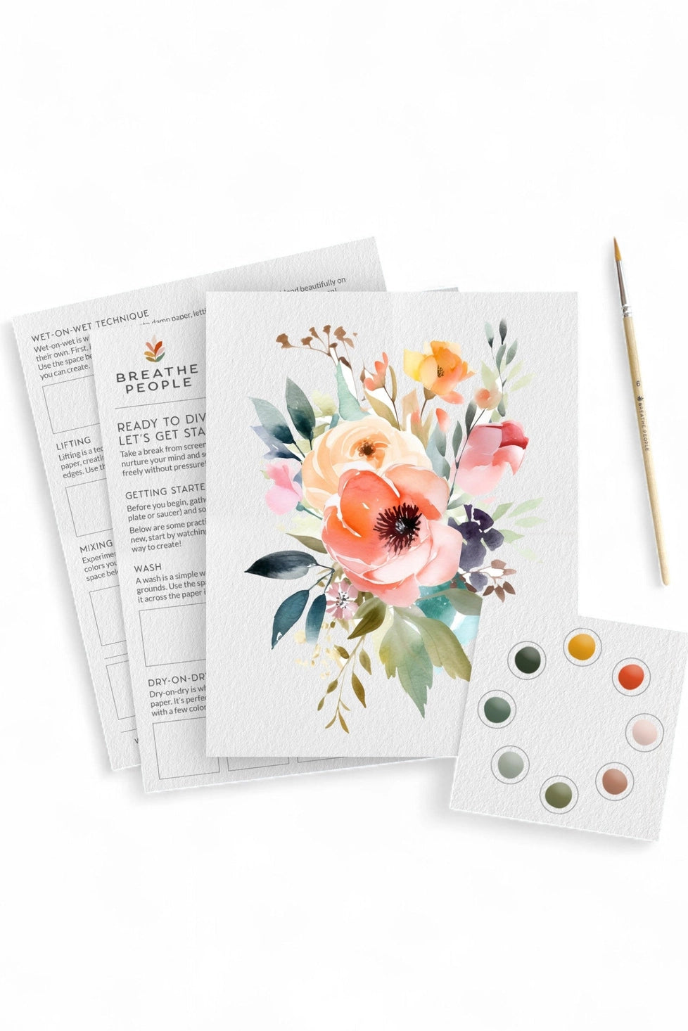 All-In-One Watercolor Paint Kit - Various Designs