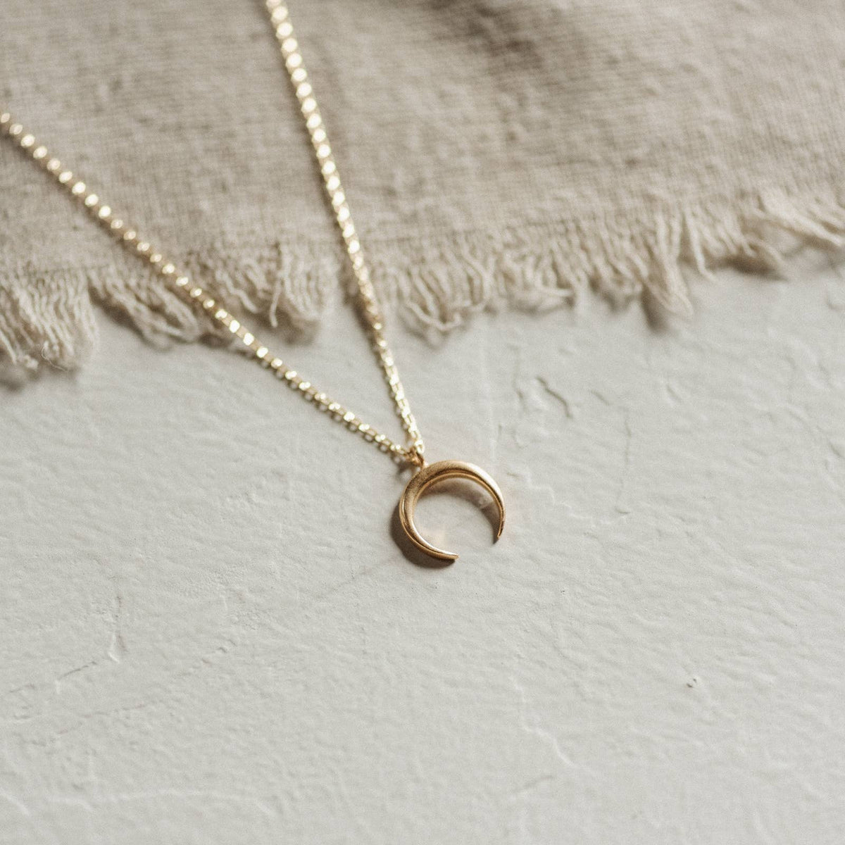 Naja Mini Necklace // Demi-Fine Gold