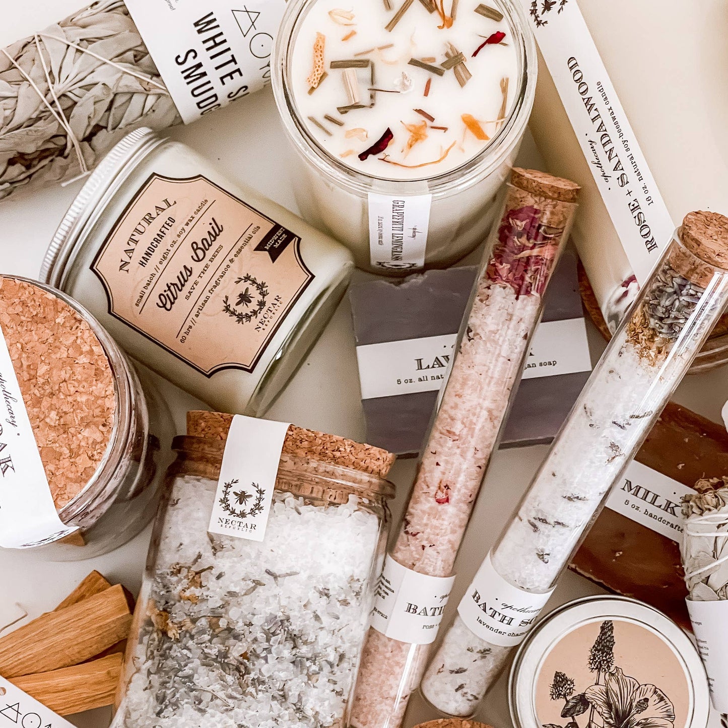 Grapefruit Lemongrass Apothecary Candle