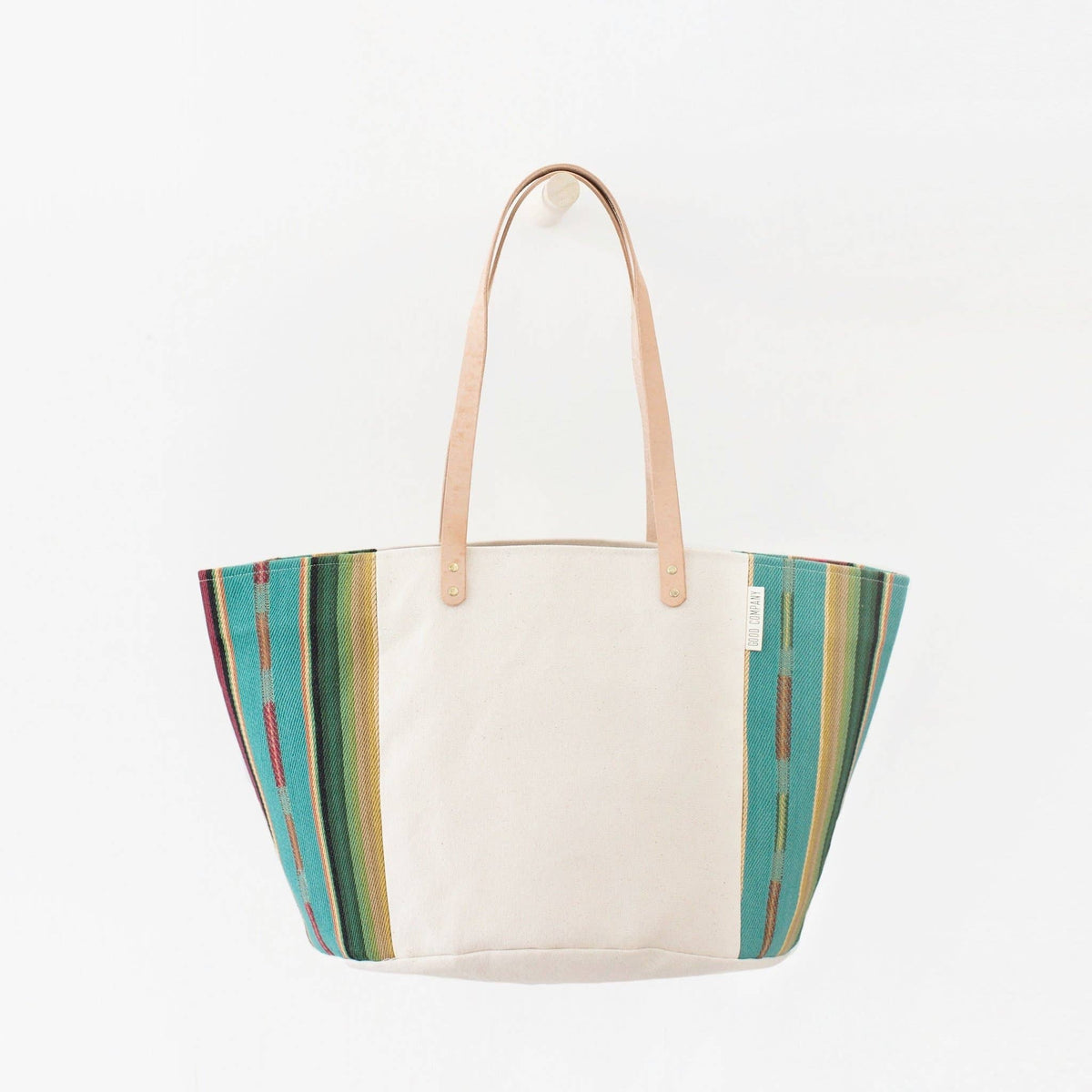 Natural Canvas Bucket Tote - Luxury Gift