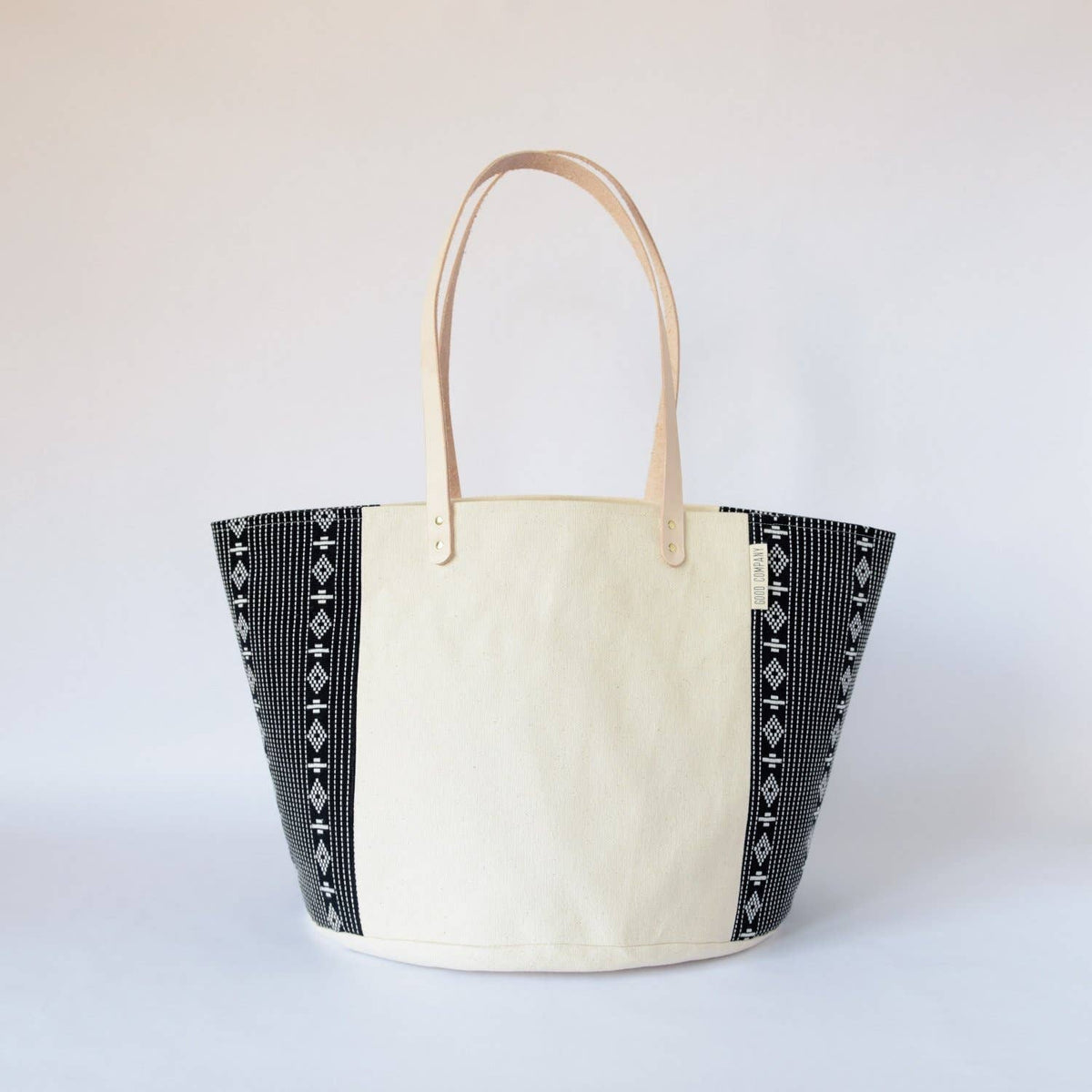 Natural Canvas Bucket Tote - Luxury Gift