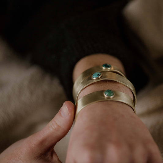 Nile Cuff // Turquoise