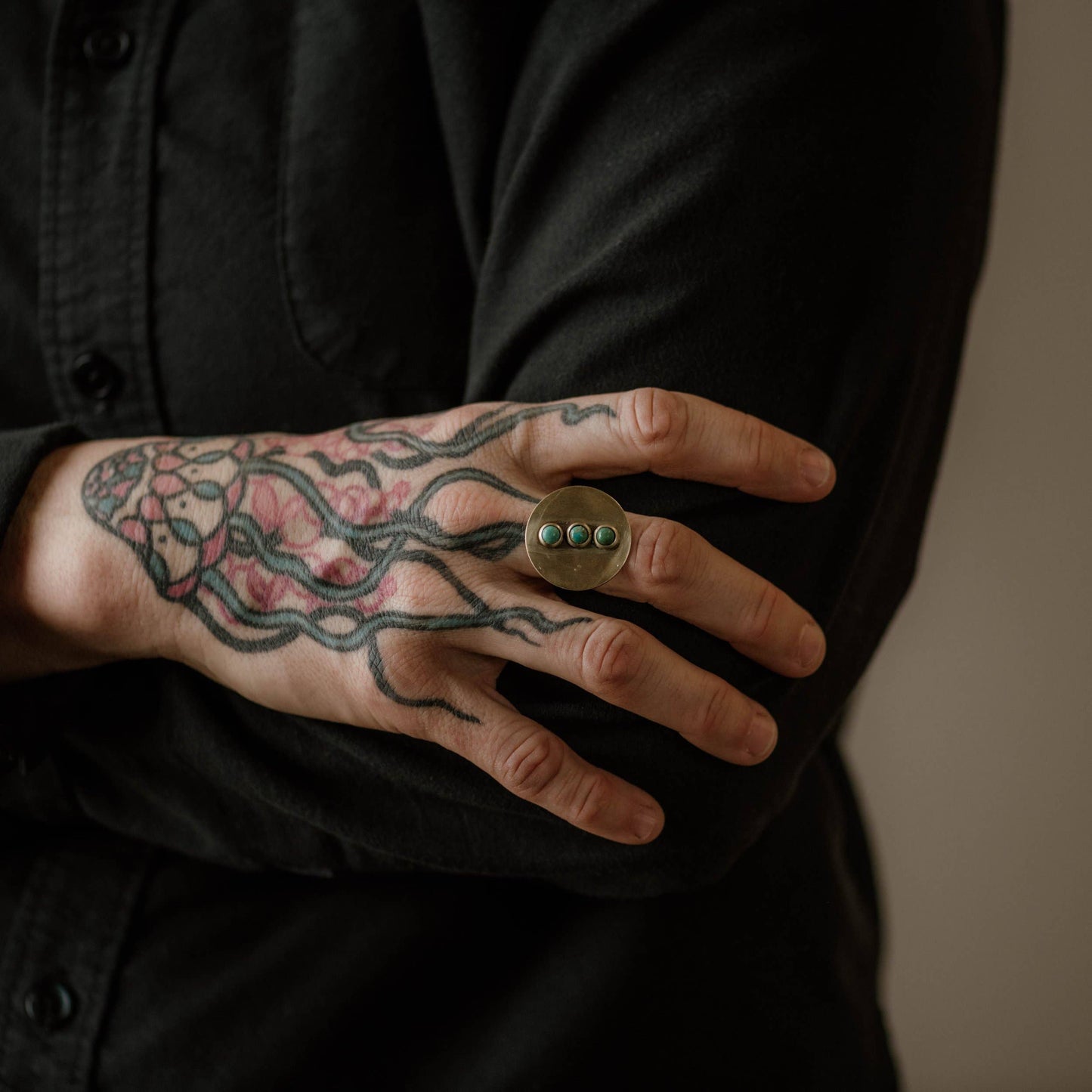 Gallatin Ring // Turquoise