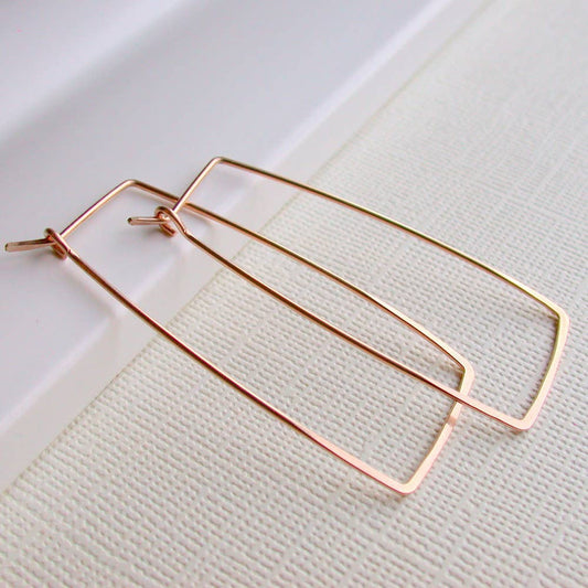 Modern Rectangle 2” Hoops
