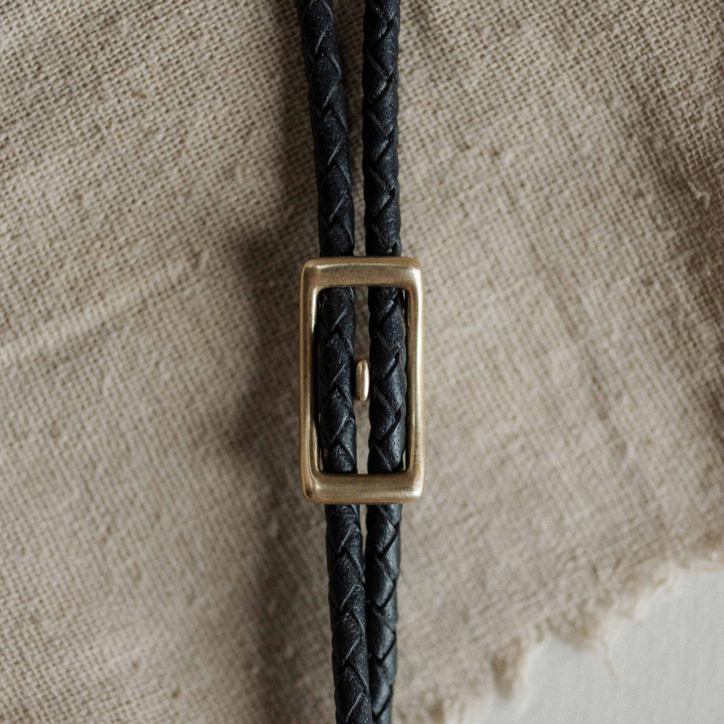 Shepherd Bolo Tie  |  Pearl or Turquoise