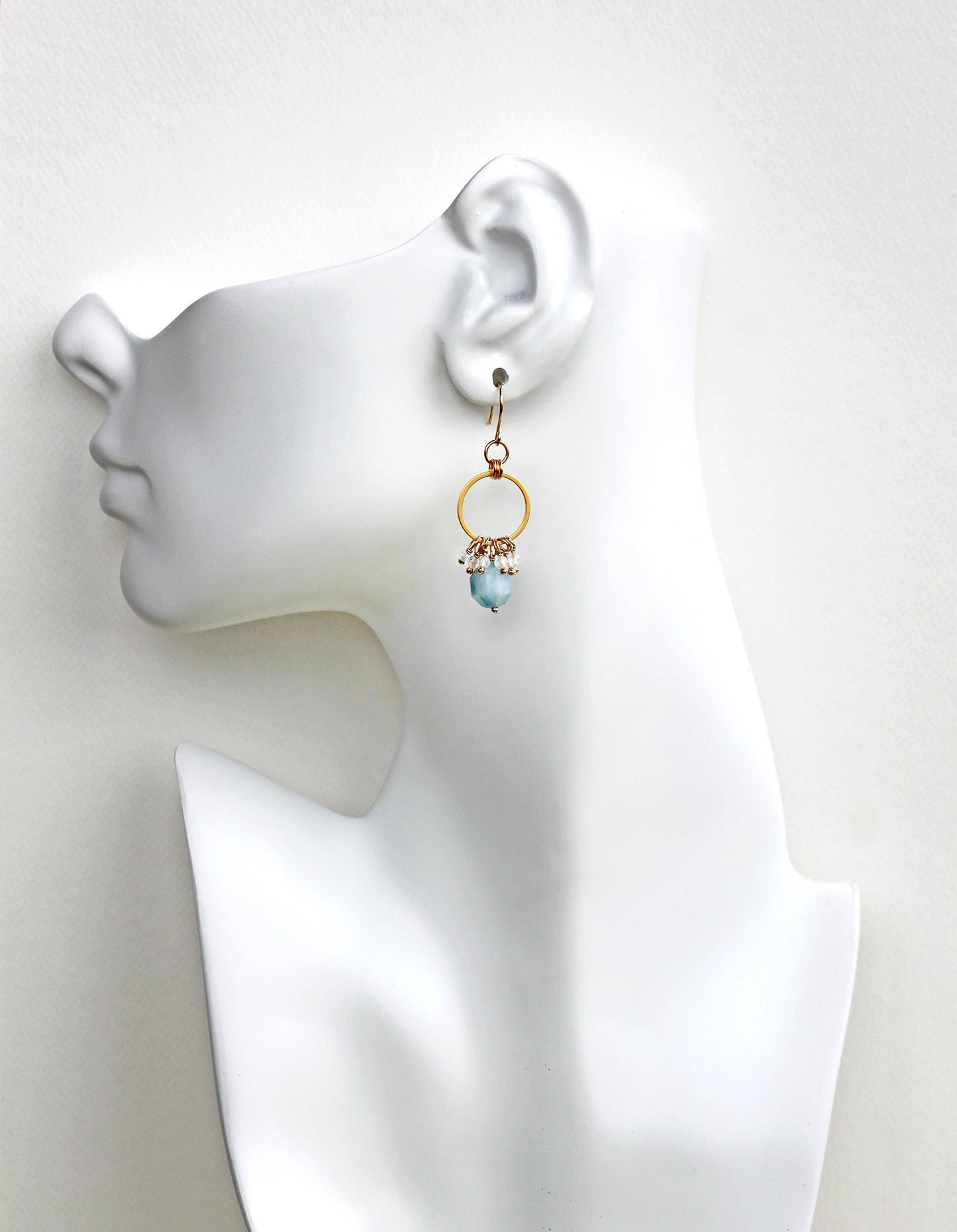 Aquamarine Drop Earrings