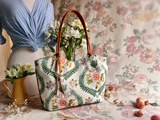 Florence Print Shoulder Bag and Pouch Set