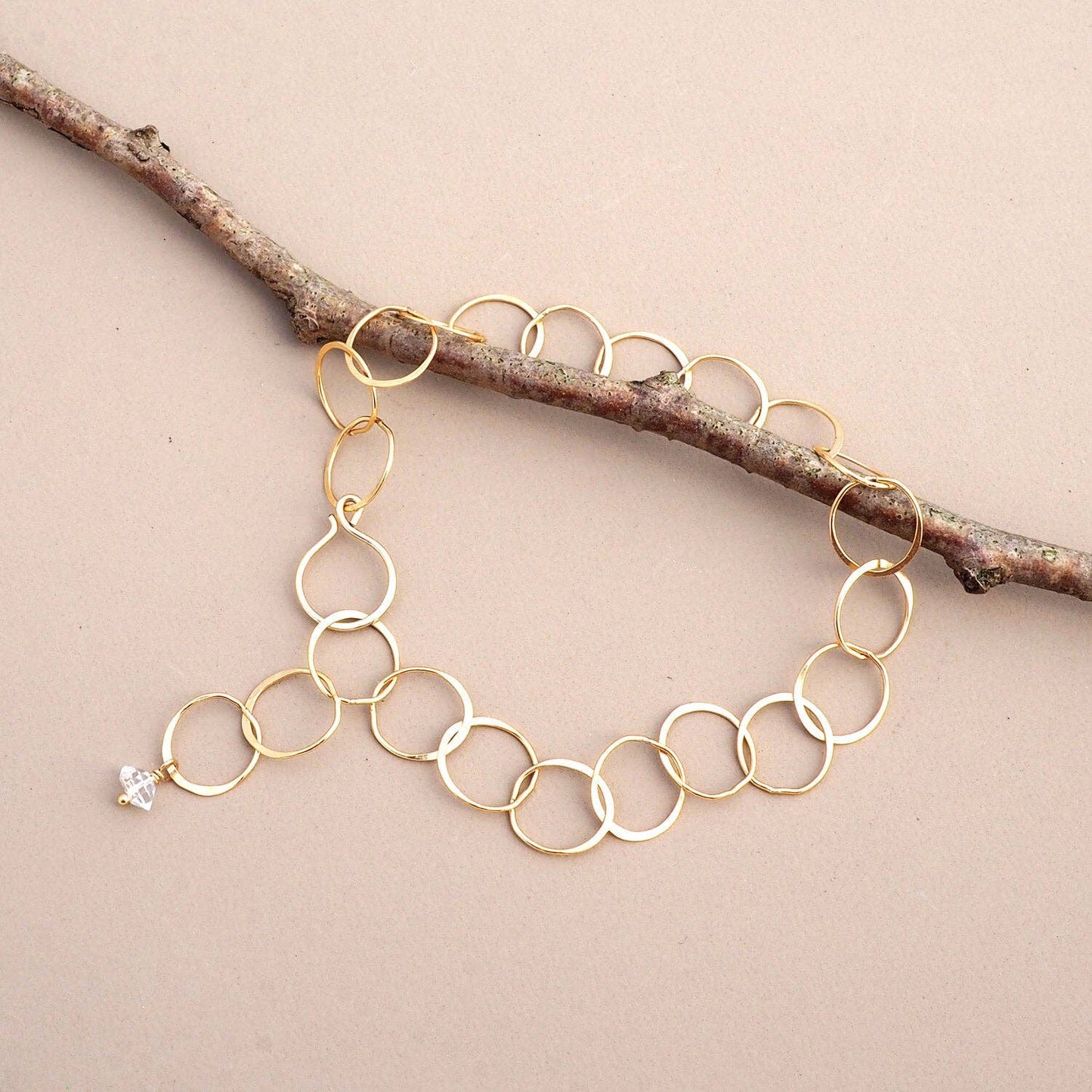 Favorite Bracelet with Herkimer Diamond