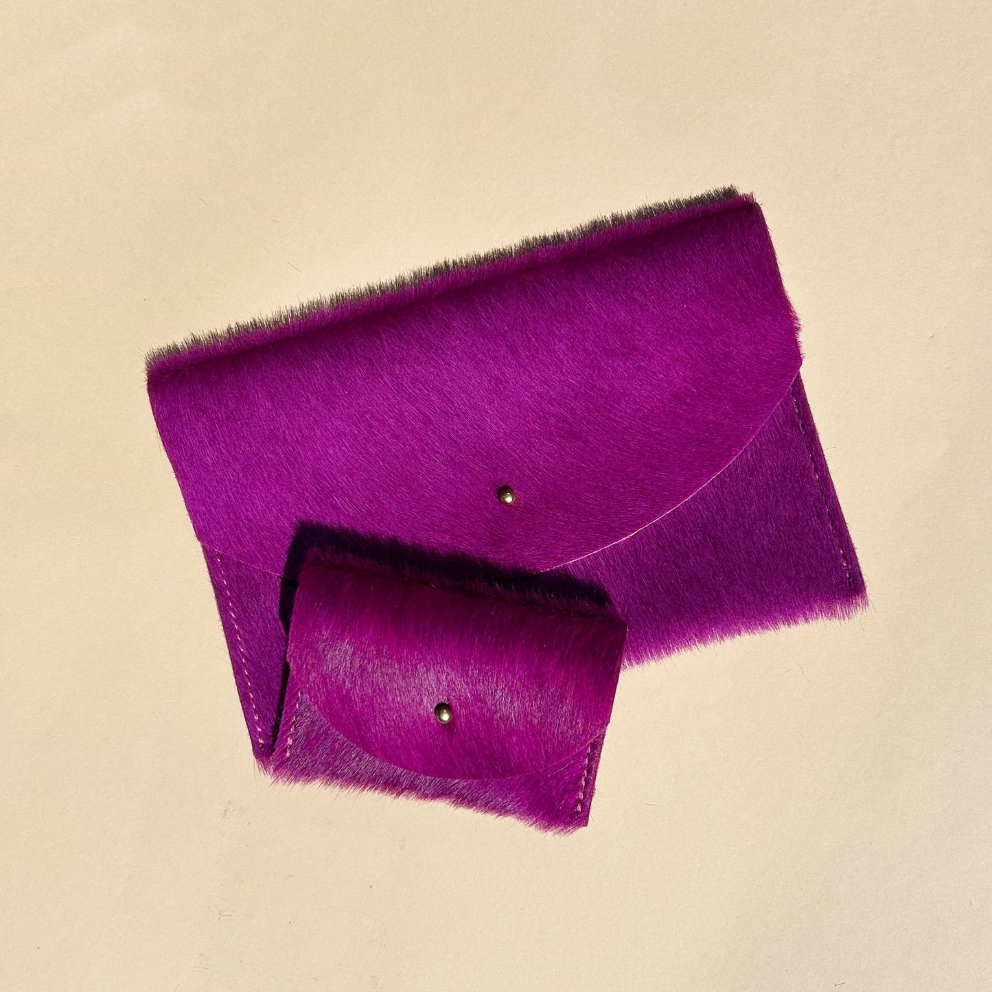 Envelope Clutch - Hair-on Hide - Assorted Colros