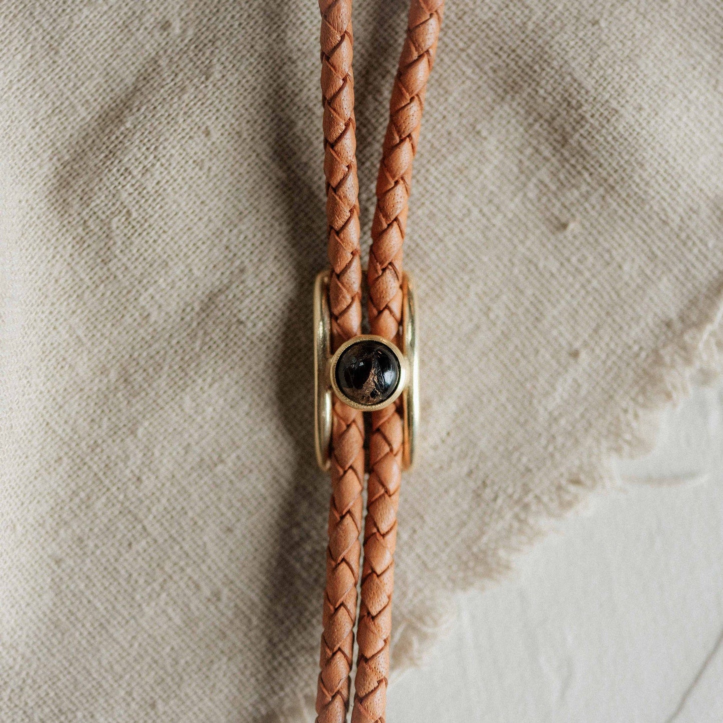 Shepherd Bolo Tie  |  Pearl or Turquoise