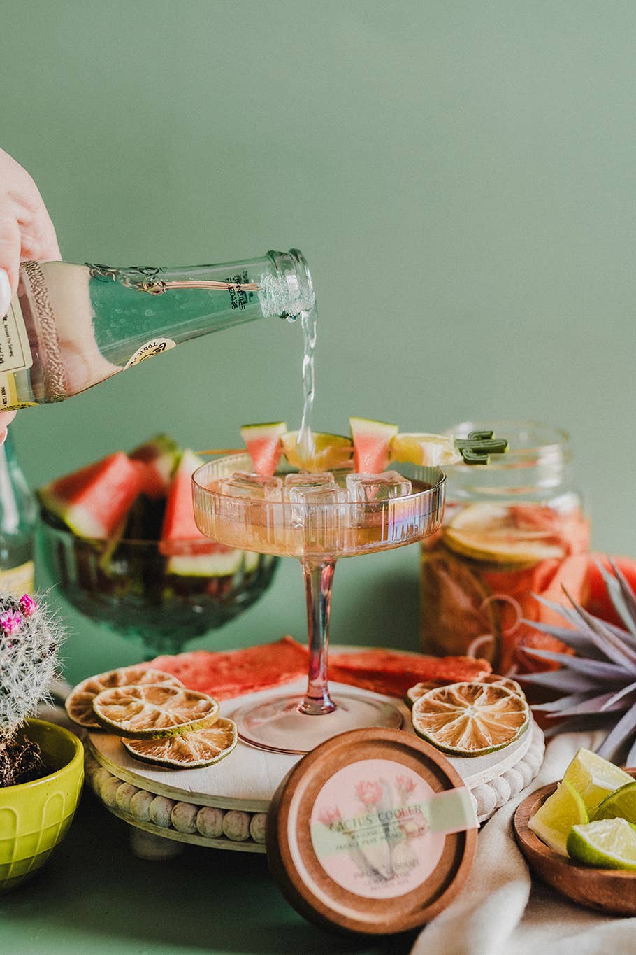 Cactus Cooler Cocktail Infusion