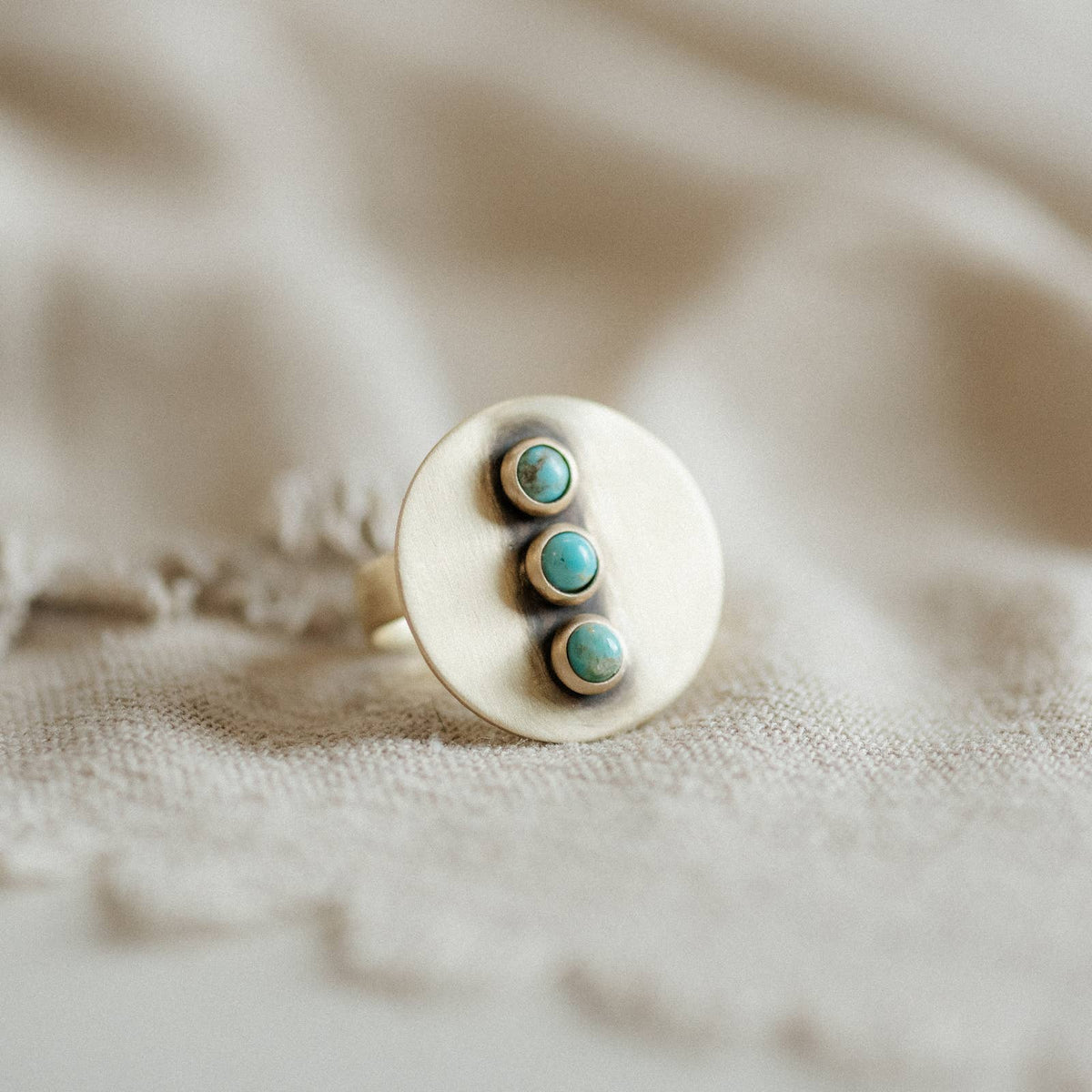 Gallatin Ring // Turquoise
