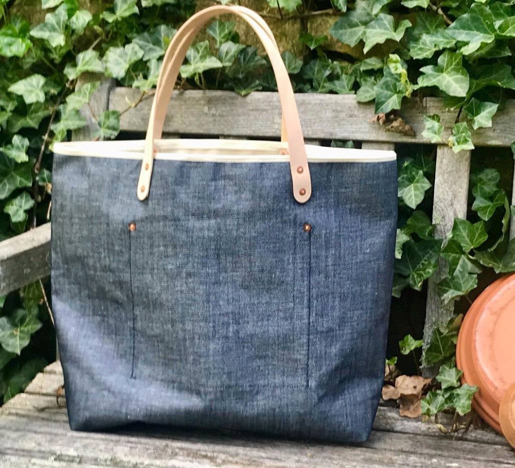 Japanese Denim All Day Tote