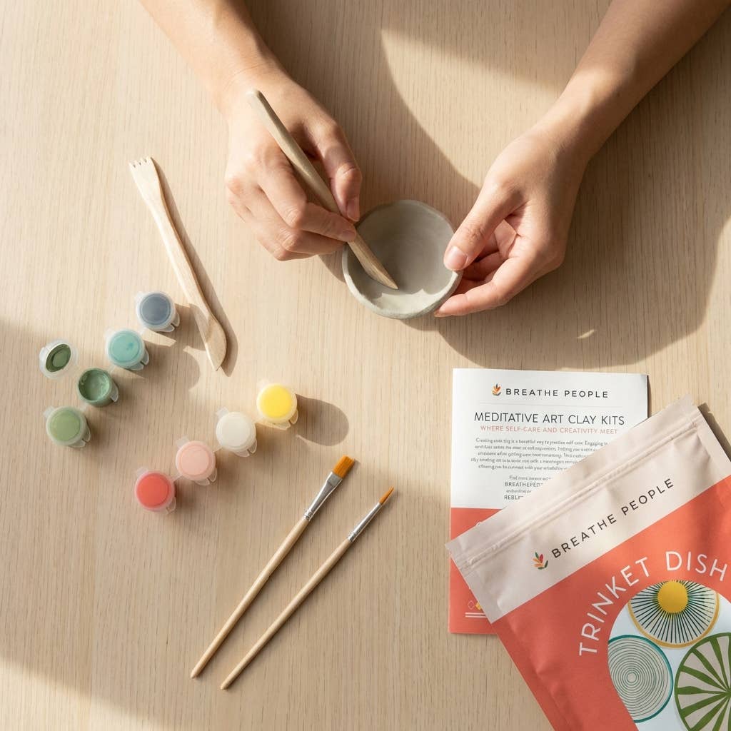 DIY Air Dry Clay Kit: Trinket Dish