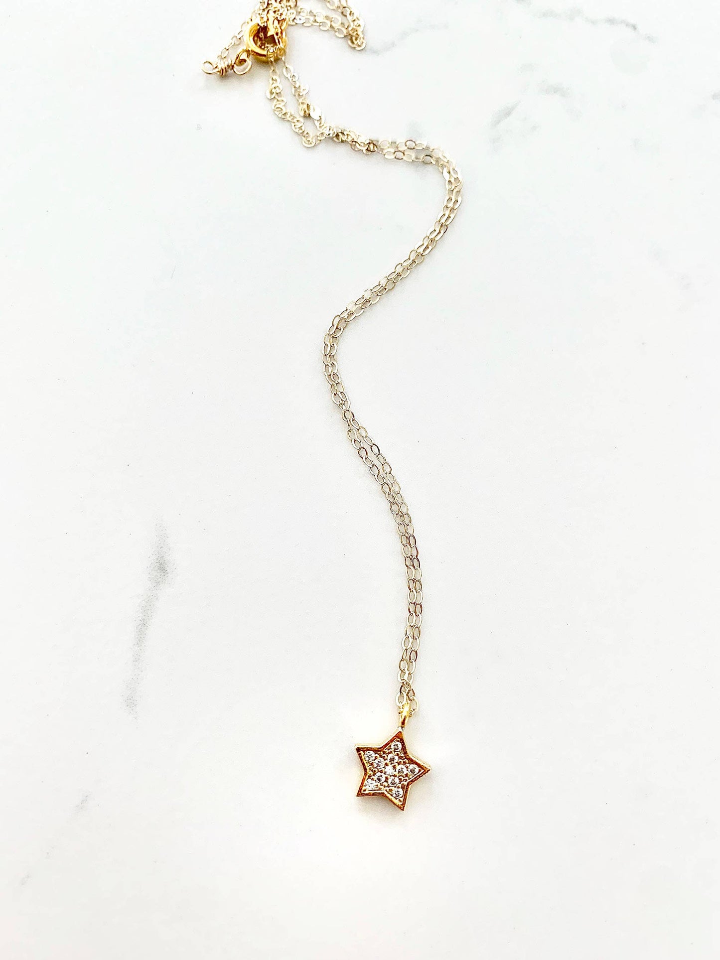Sparkling Star Minimalist Necklace