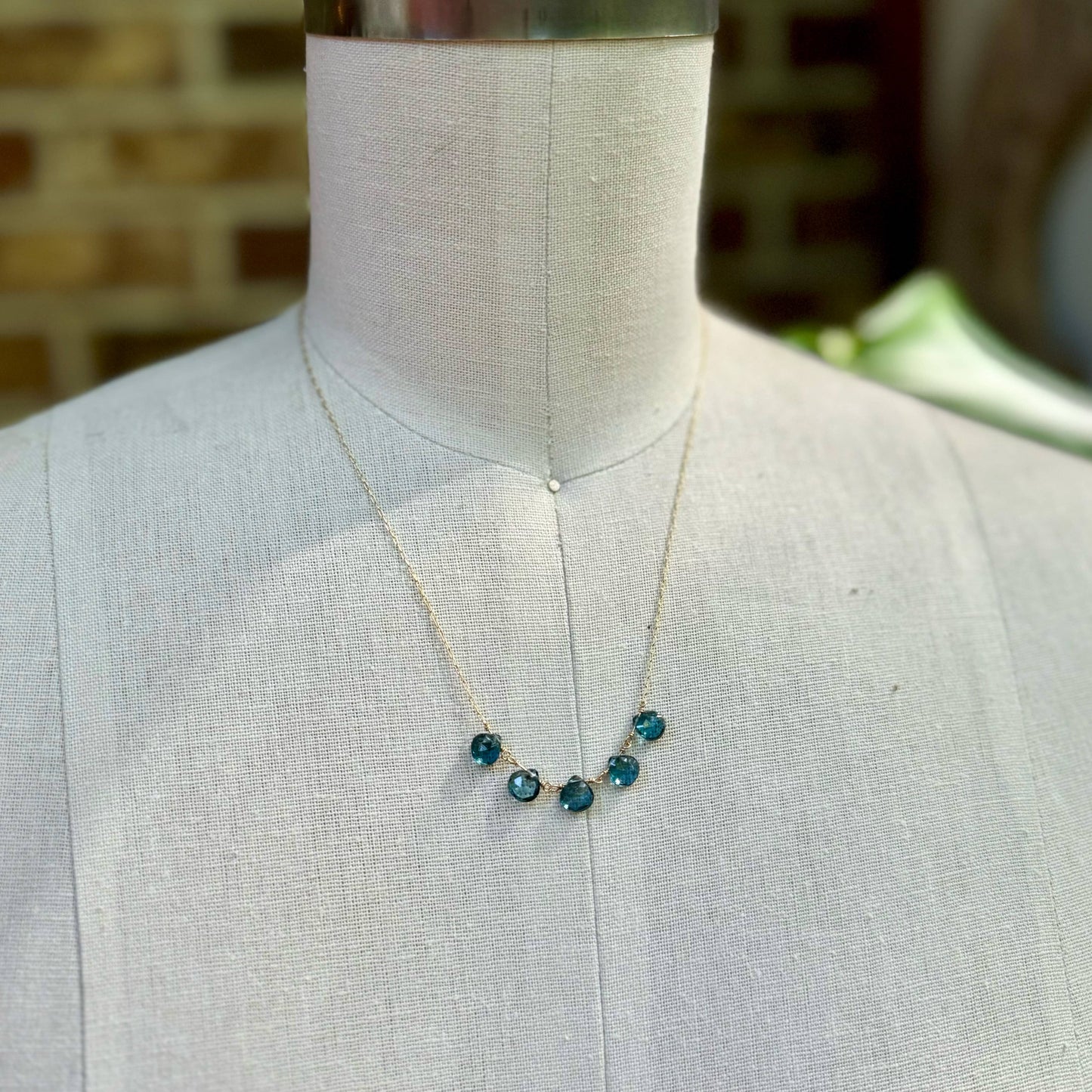 Gemstone Quintette Necklaces