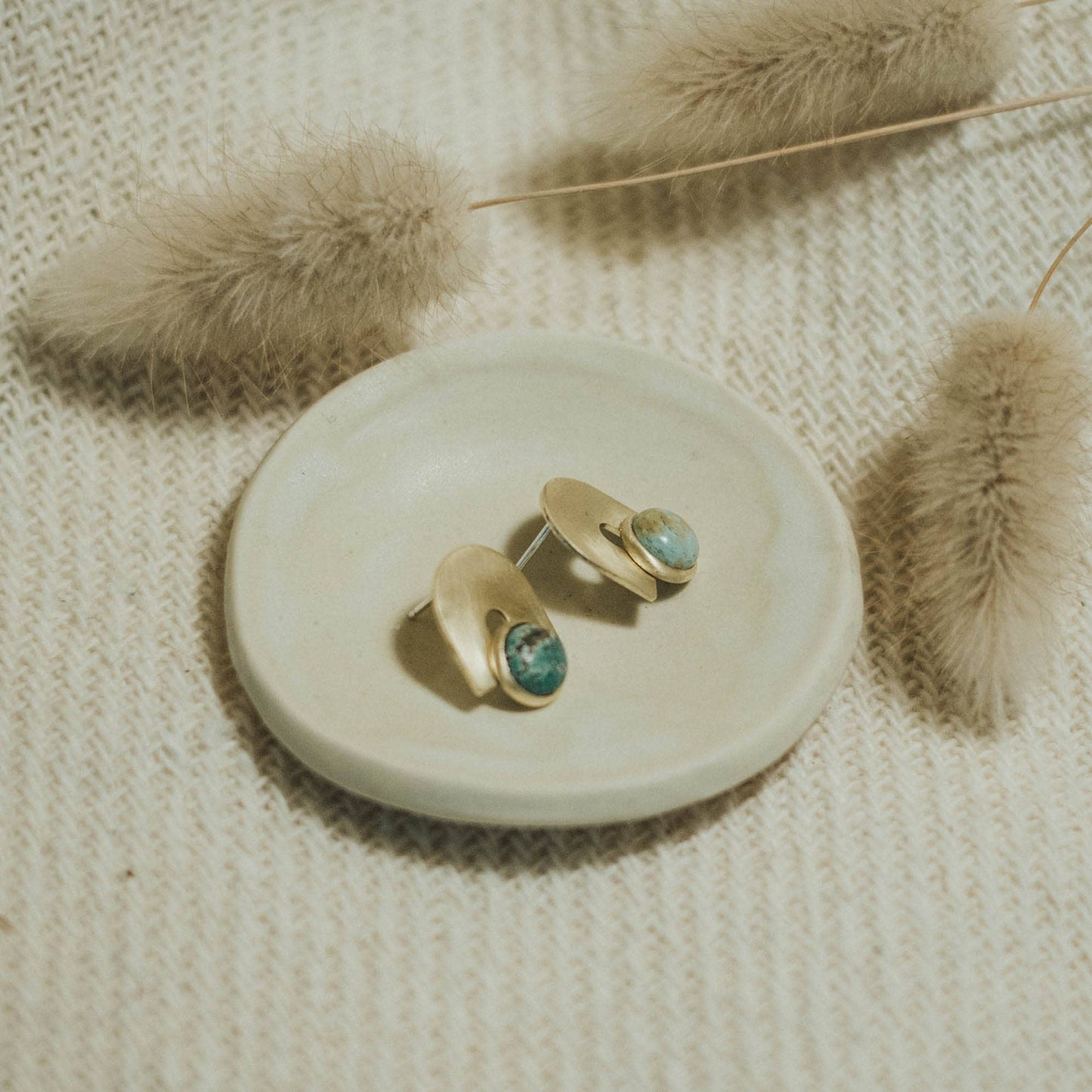 Bali Studs | Turquoise