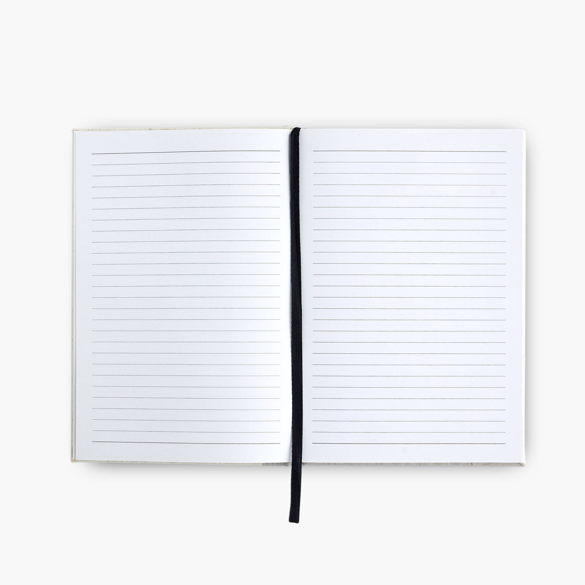 Grateful Heather Gray Linen Notebook Gratitude Journal