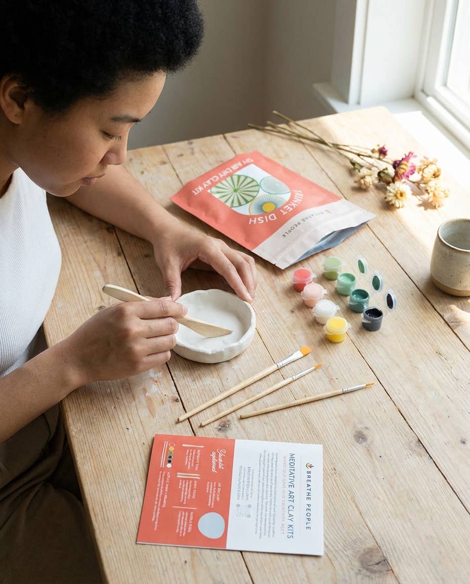 DIY Air Dry Clay Kit: Trinket Dish