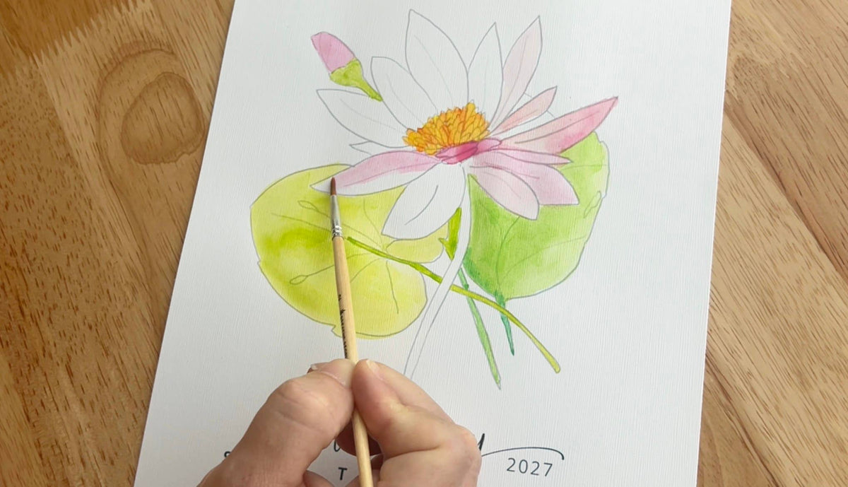 2027 Botanical Watercolor Calendar: Creativity for the whole year!