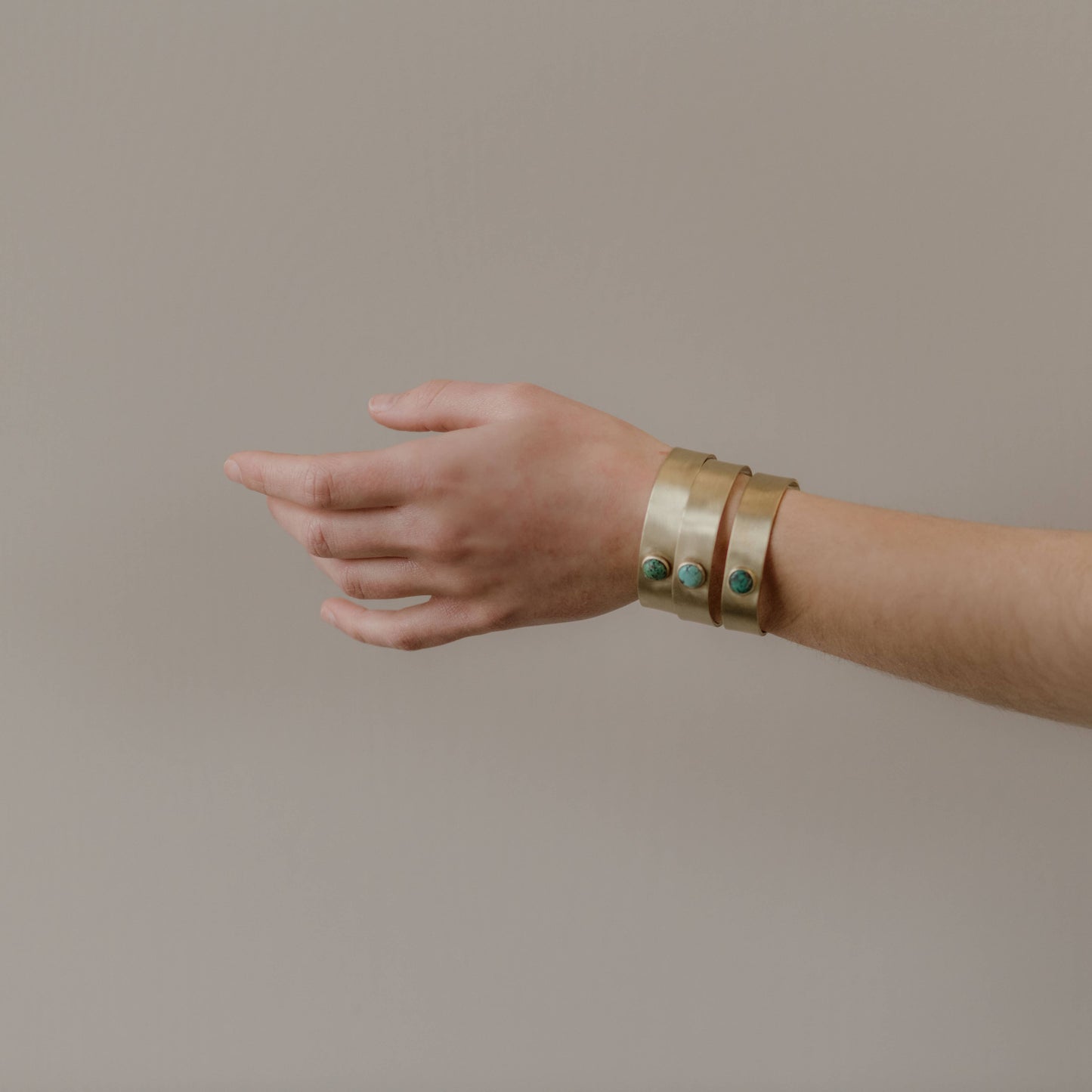 Nile Cuff // Turquoise