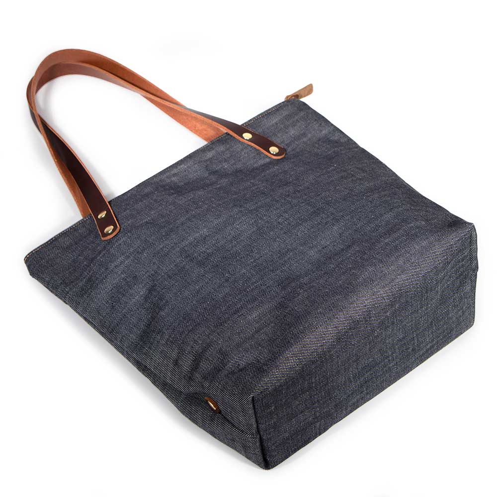Japanese Denim Portfolio Tote