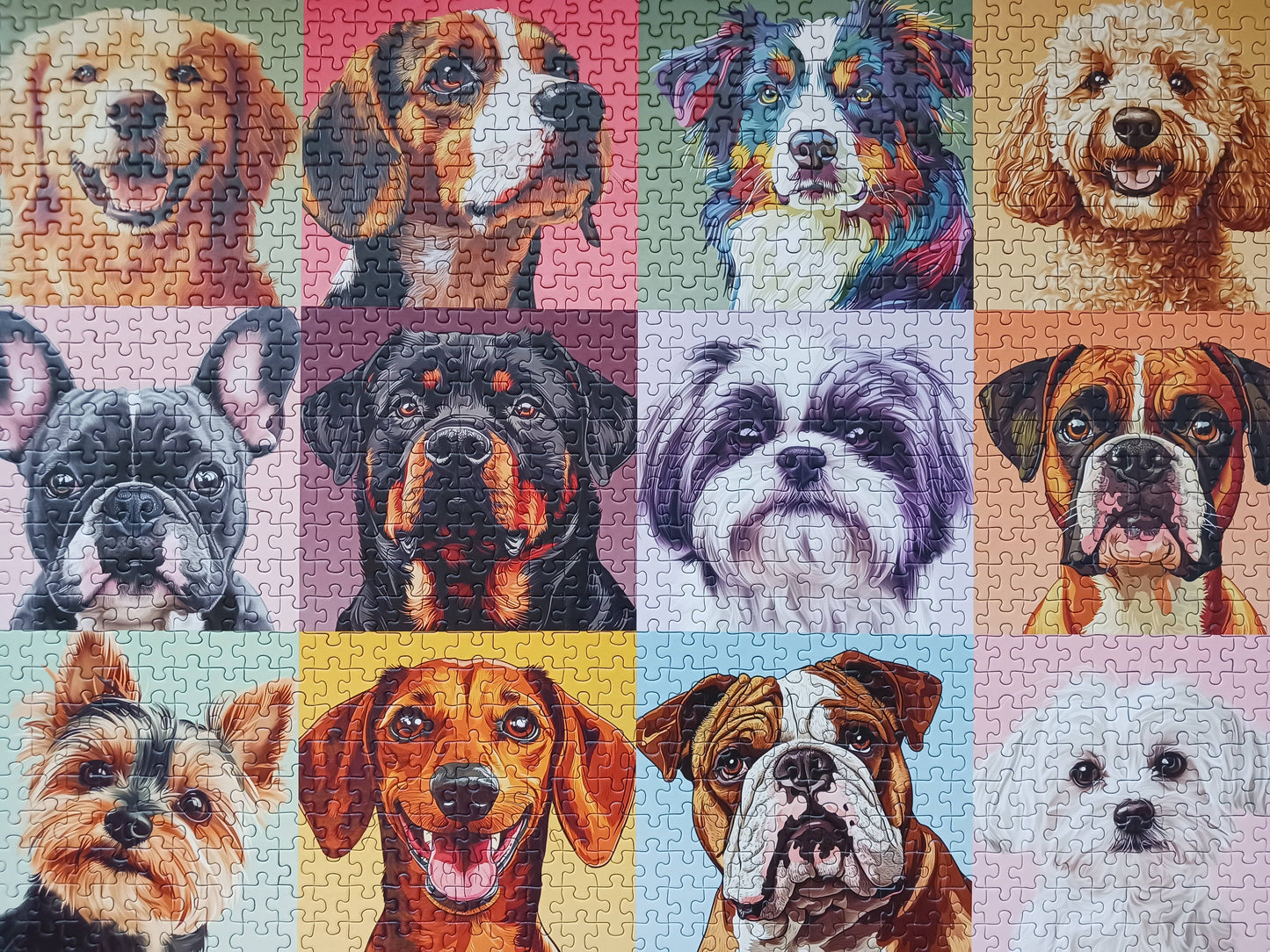 Dog Collage Jigsaw Puzzle – Premium 1000-Piece