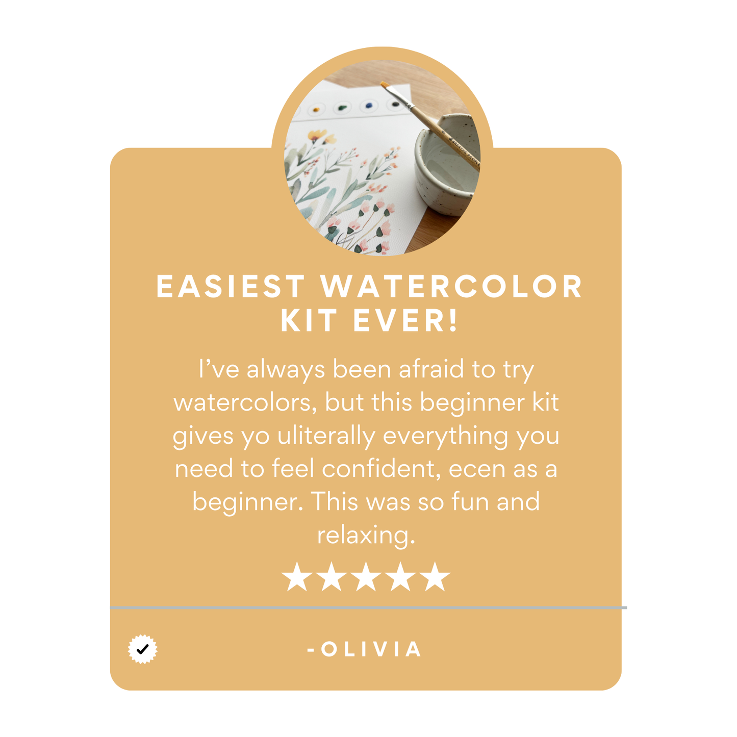 All-In-One Beginner Watercolor Paint Set - Various Designs