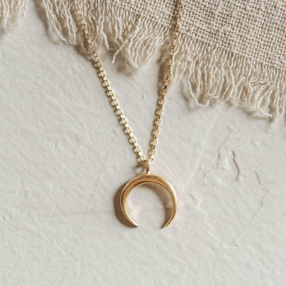 Naja Mini Necklace // Demi-Fine Gold