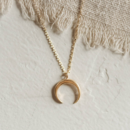 Naja Mini Necklace // Demi-Fine Gold