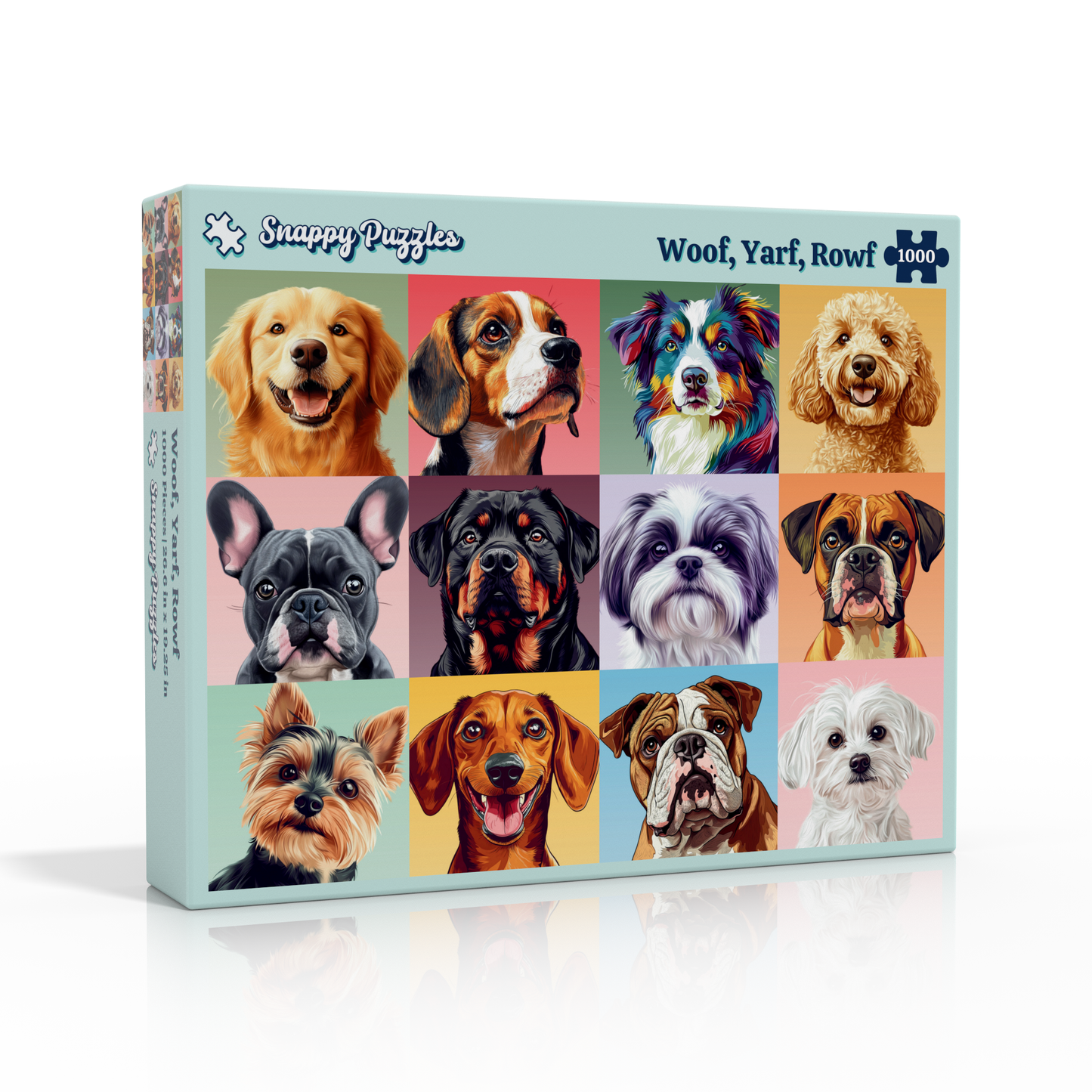 Dog Collage Jigsaw Puzzle – Premium 1000-Piece