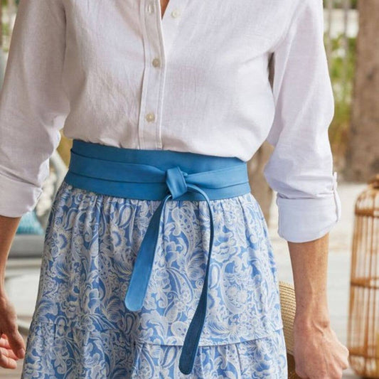 Wrap Belt – Capri Blue