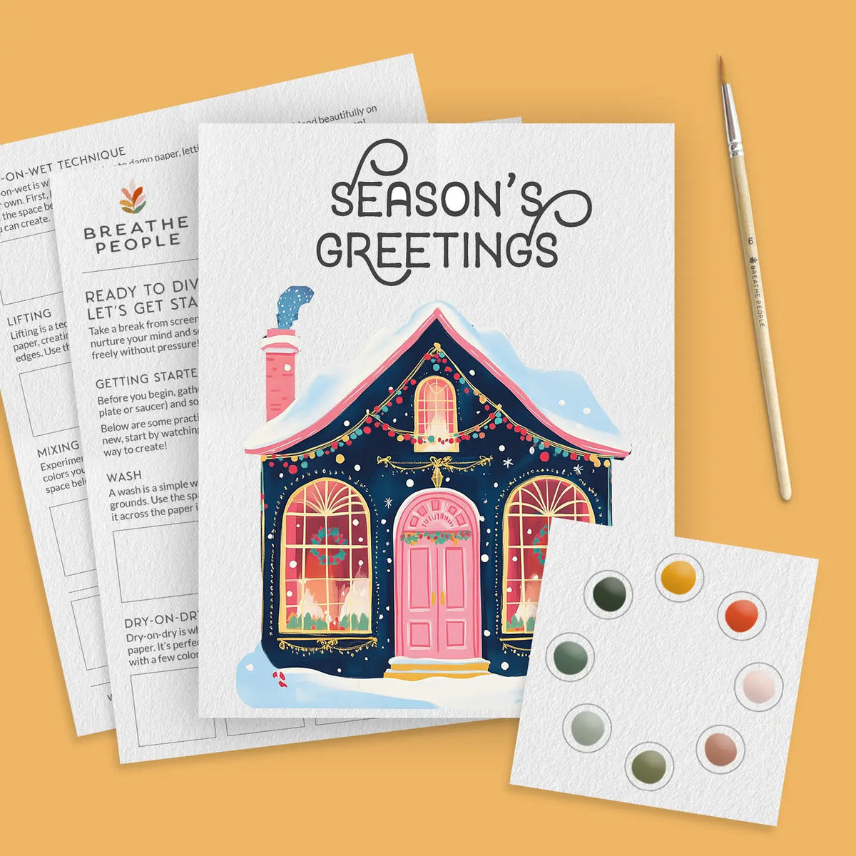 All-In-One Watercolor Paint Kit - Various Designs