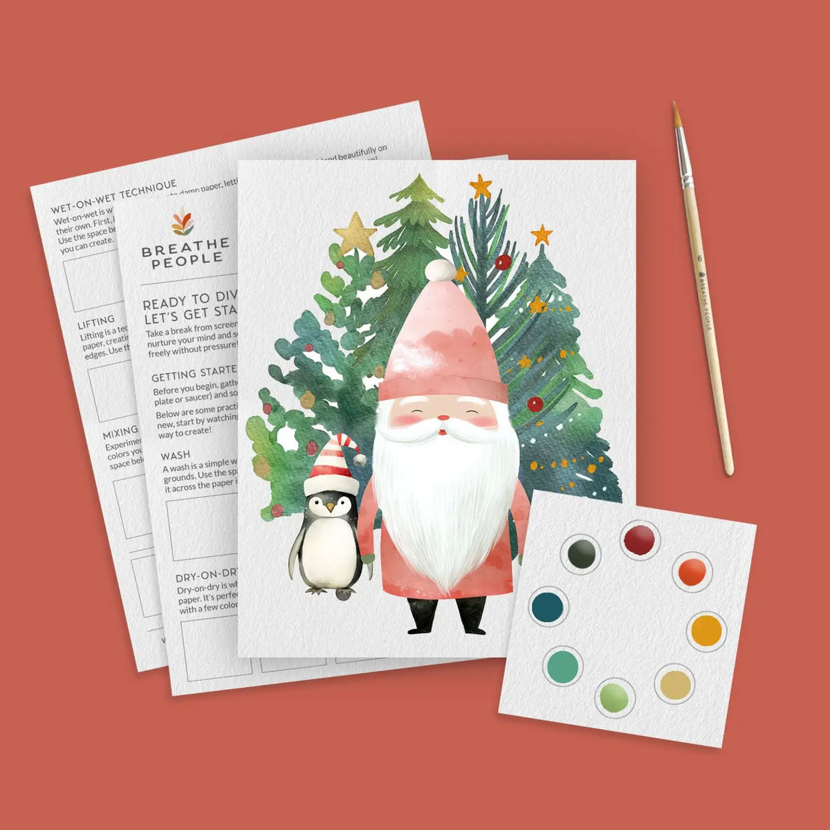 All-In-One Watercolor Paint Kit - Various Designs