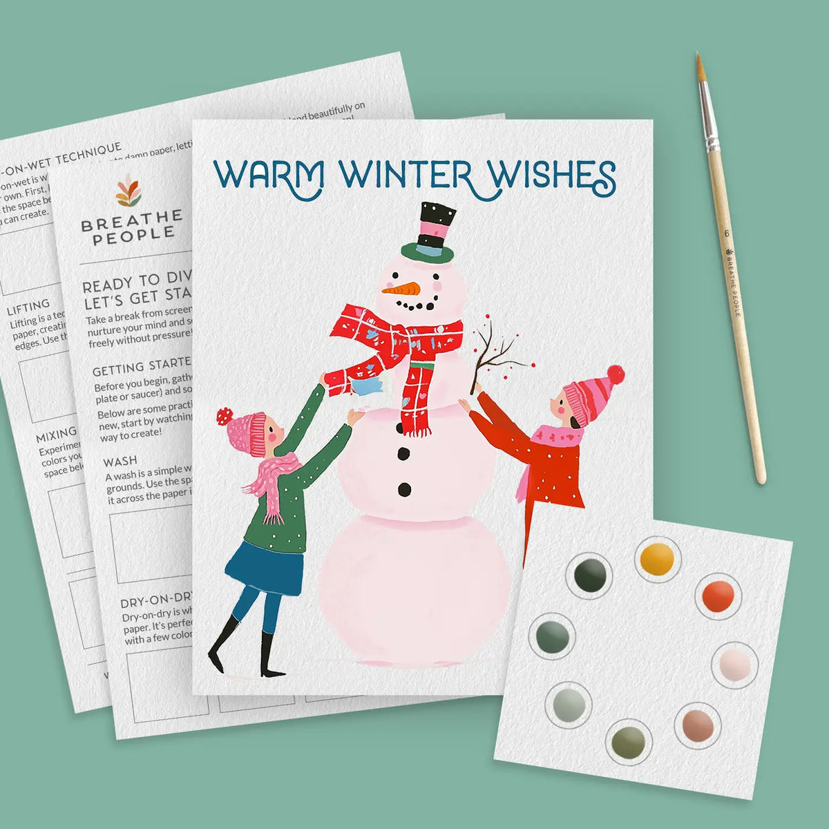 All-In-One Watercolor Paint Kit - Various Designs