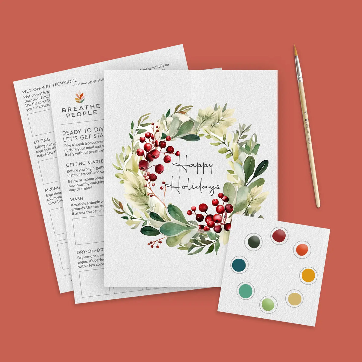 All-In-One Watercolor Paint Kit - Various Designs