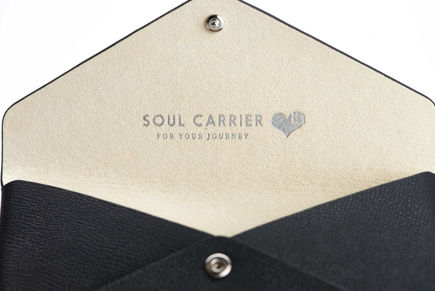 Soul Carrier Leather Clutch Pochette