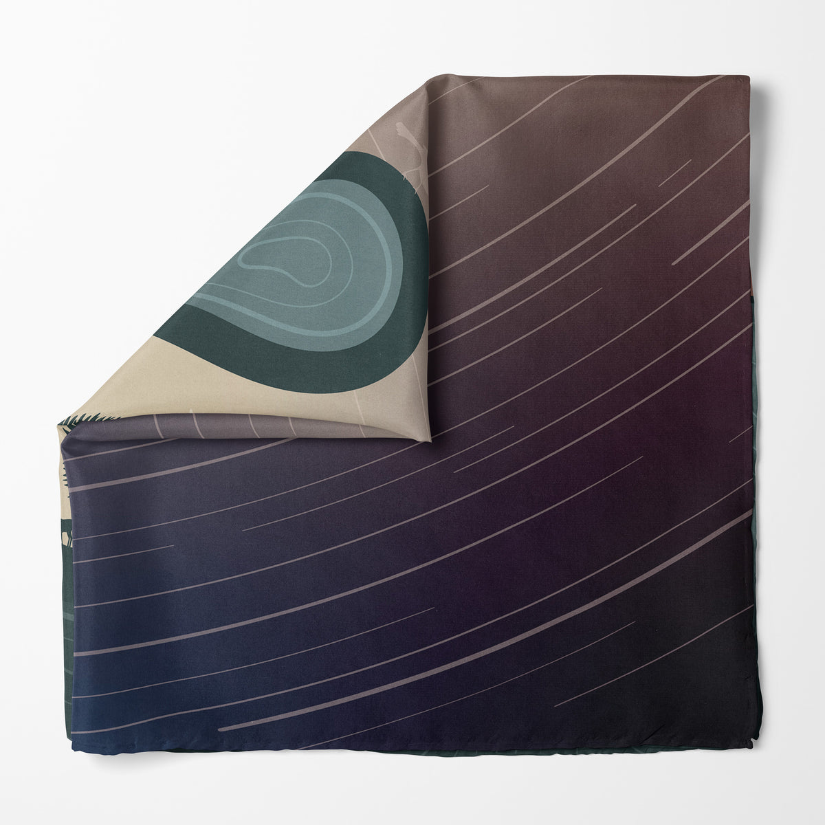 The North Rim Silk Scarf - Signature Collection