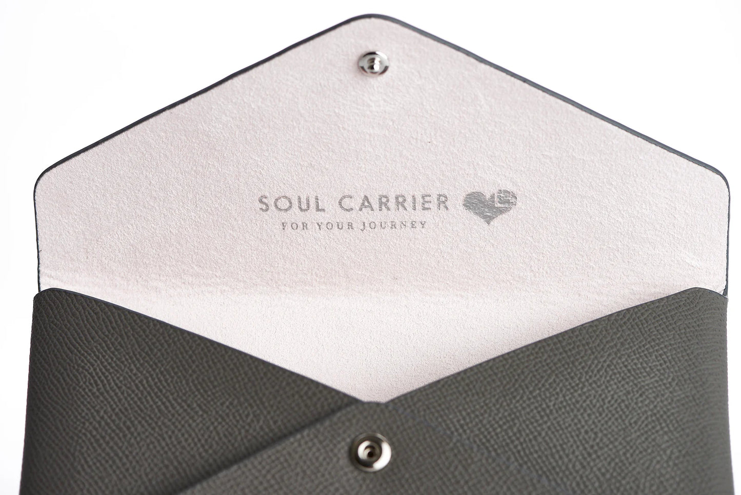 Soul Carrier Leather Clutch Pochette