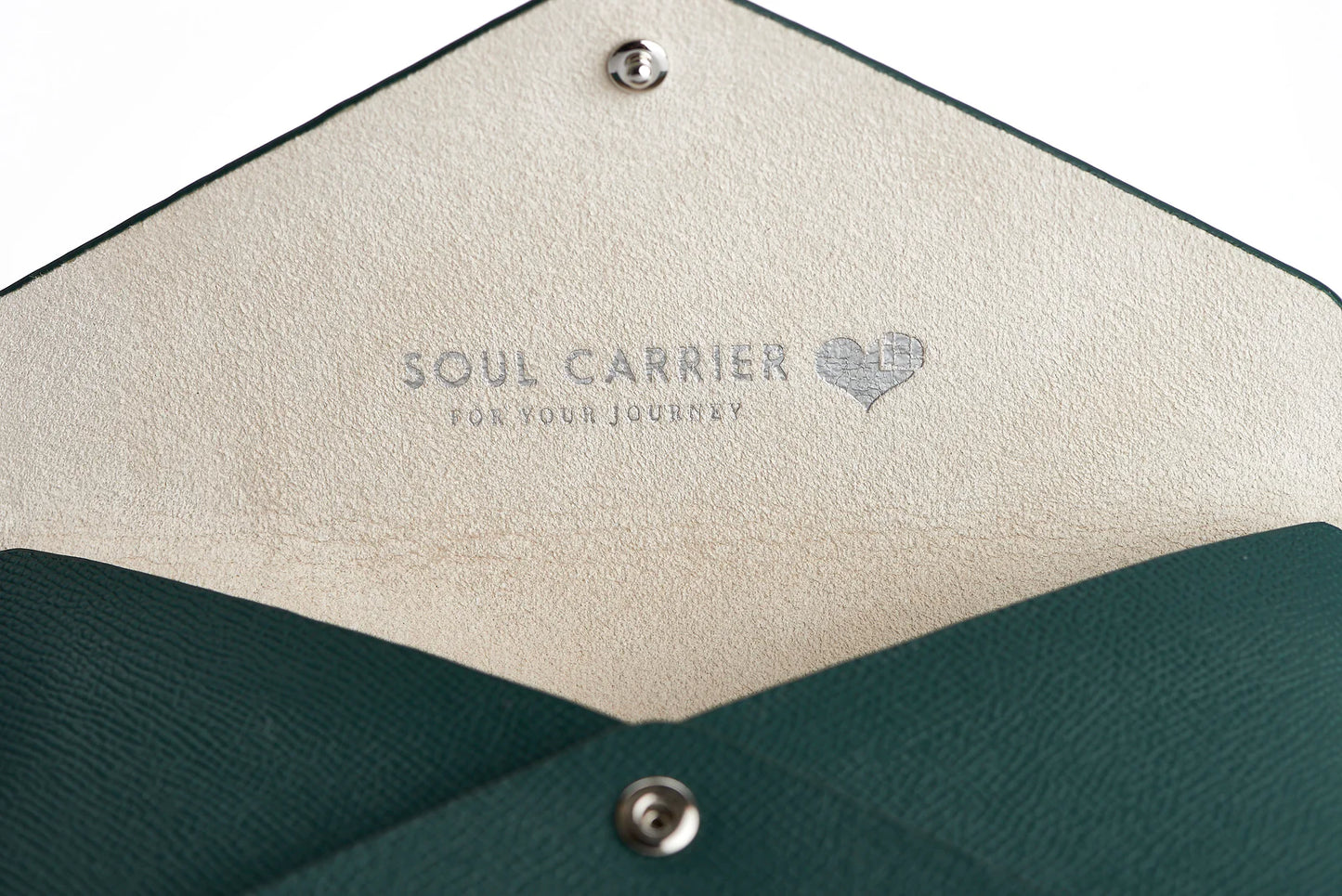 Soul Carrier Leather Clutch Pochette
