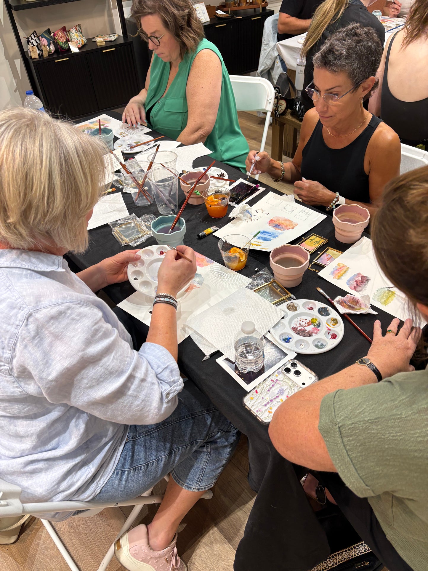 Watercolor Class - June 14 -  Mini Desertscapes with Carolina Benavidez
